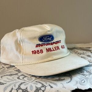 Vintage Ford Motorsport trucker hat
